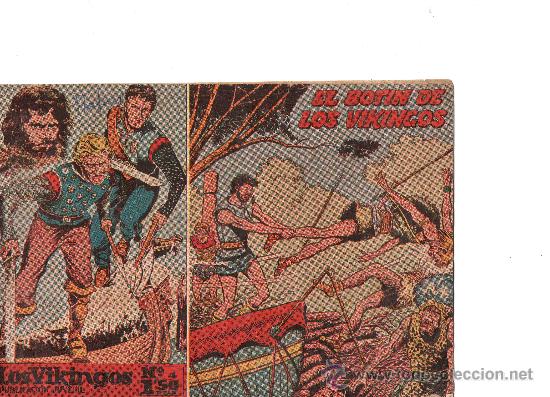 Tebeos: LOS VIKINGOS      N&ordm; 4   DEMATEU - Foto 1