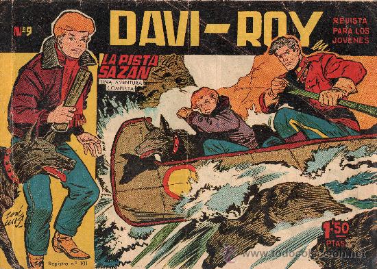 Tebeos: DAVI ROY N&ordm; 9 DE LA CREO - Foto 1