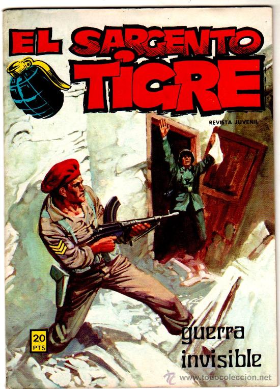 Tebeos: EL SARGENTO TIGRE N&ordm; 67, COMO NUEVO - Foto 1