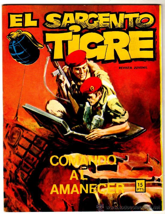 Tebeos: EL SARGENTO TIGRE N&ordm; 63, COMO NUEVO - Foto 1