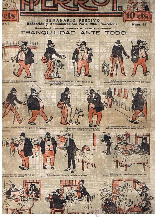 Tebeos: Pierrot n&ordm; 42. M.Pi&ntilde;ol 1923. - Foto 1