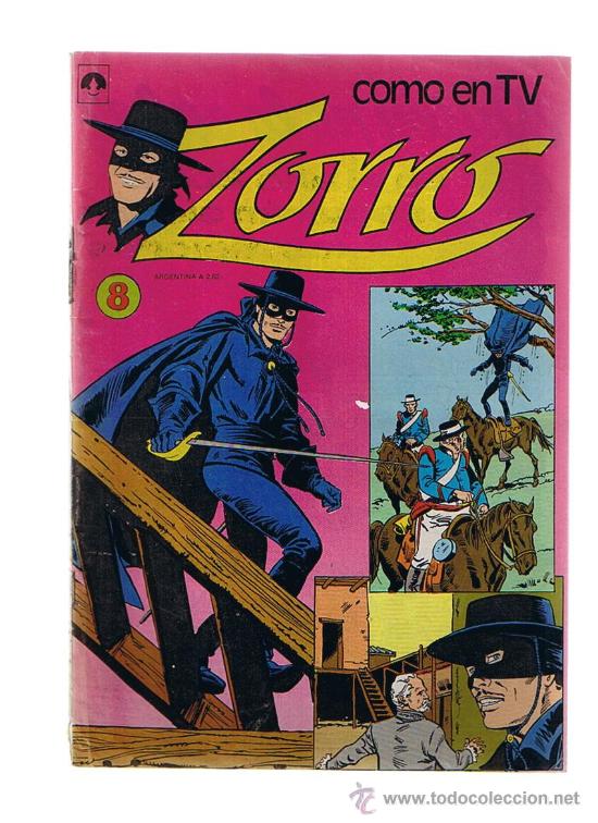 Tebeos: Zorro n&ordm; 8. Editorial Tucuman. Argentina. - Foto 1