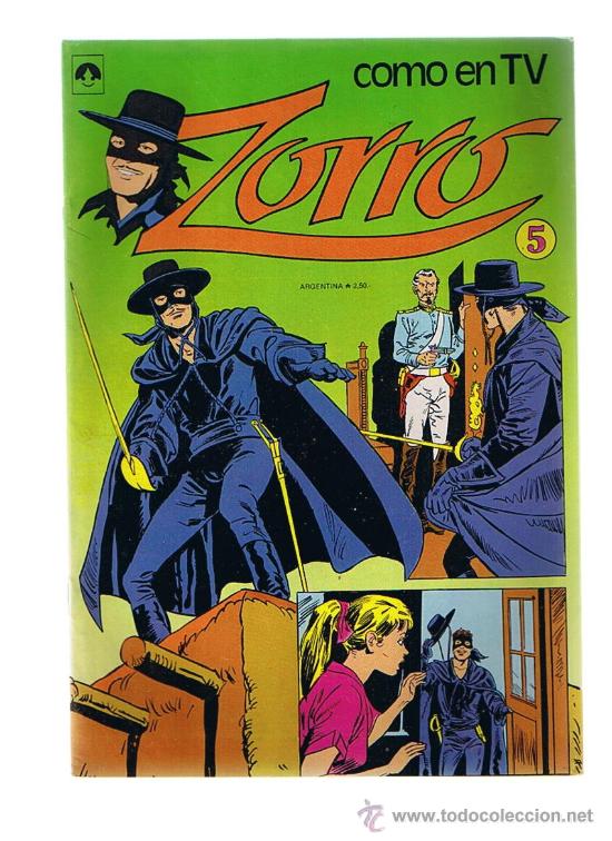 Tebeos: Zorro n&ordm; 5. Editorial Tucuman. Argentina. - Foto 1