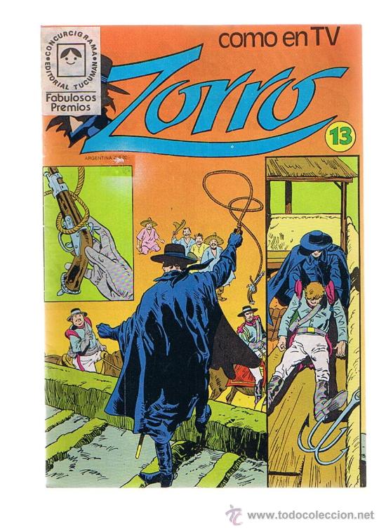 Tebeos: Zorro n&ordm; 13. Editorial Tucuman. Argentina. - Foto 1