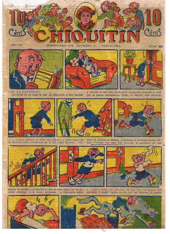 Tebeos: Chiquit&iacute;n n&ordm; 323. Marco 1925. - Foto 1