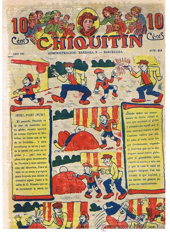 Tebeos: Chiquit&iacute;n n&ordm; 319. Marco 1925. - Foto 1