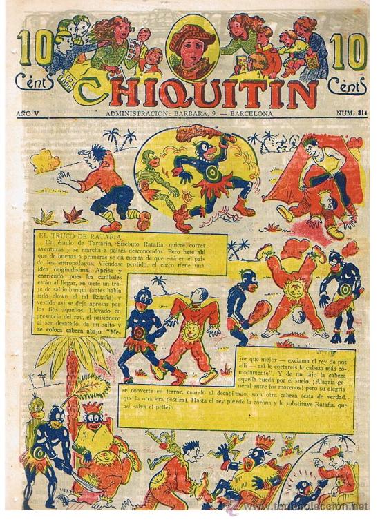 Tebeos: Chiquit&iacute;n n&ordm; 314. Marco 1925. - Foto 1