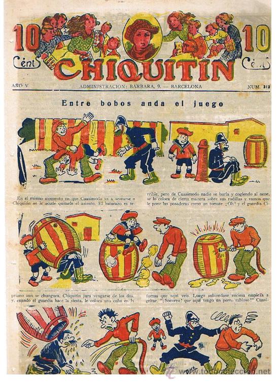 Tebeos: Chiquit&iacute;n n&ordm; 313. Marco 1925. - Foto 1