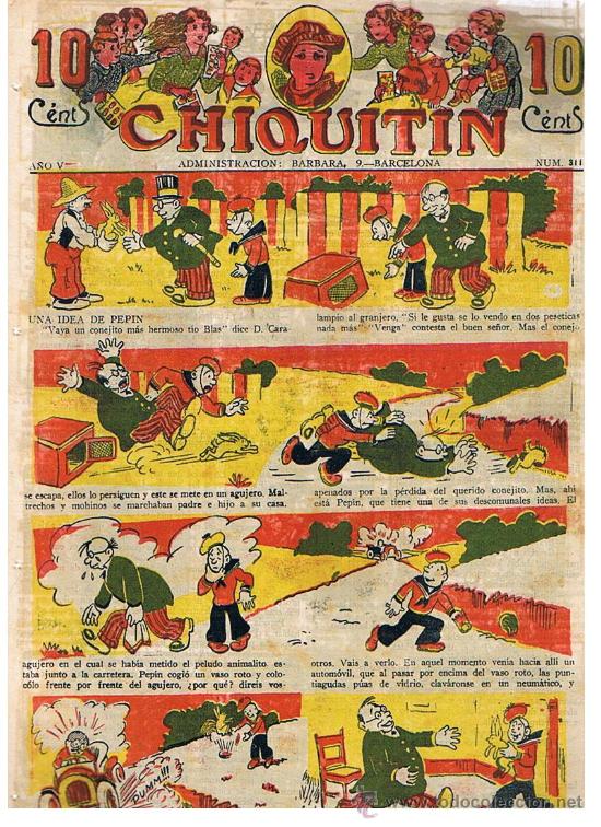 Tebeos: Chiquit&iacute;n n&ordm; 311. Marco 1925. - Foto 1
