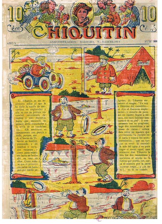 Tebeos: Chiquit&iacute;n n&ordm; 309. Marco 1925. - Foto 1
