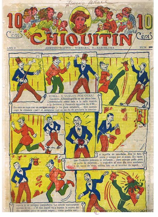 Tebeos: Chiquit&iacute;n n&ordm; 308. Marco 1925. - Foto 1