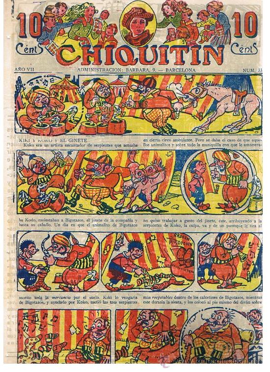 Tebeos: Chiquit&iacute;n n&ordm; 331. Marco 1925. - Foto 1