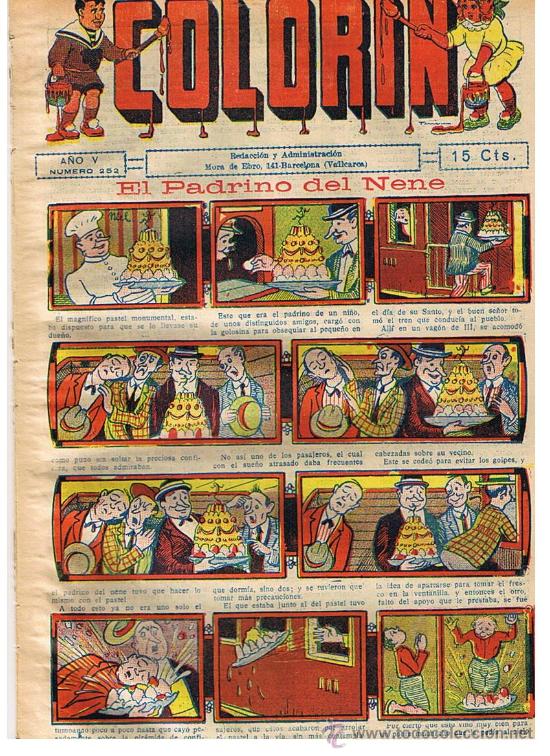 Tebeos: Color&iacute;n n&ordm; 252. Editorial Gato negro 192?. - Foto 1
