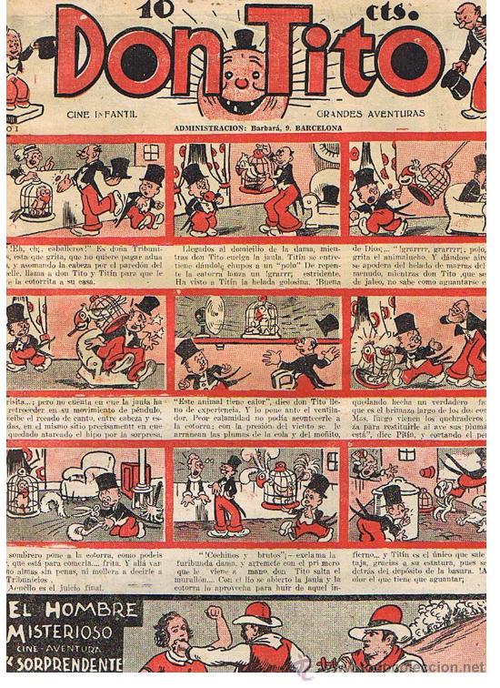 Tebeos: Don Tito. Marco 1931. - Foto 1
