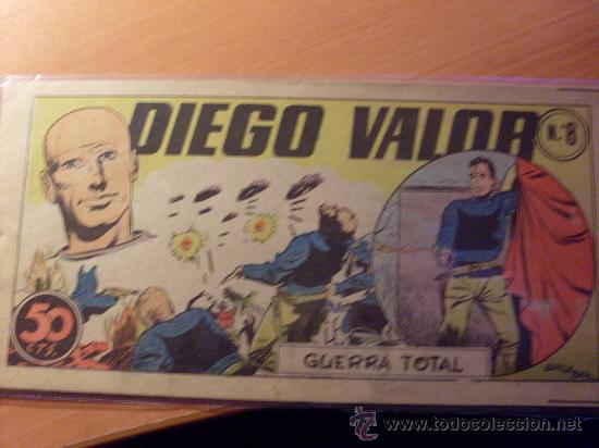 Tebeos: DIEGO VALOR PRIMERA SERIE N&ordm; 8 ( ORIGINAL ) (COB172) - Foto 1