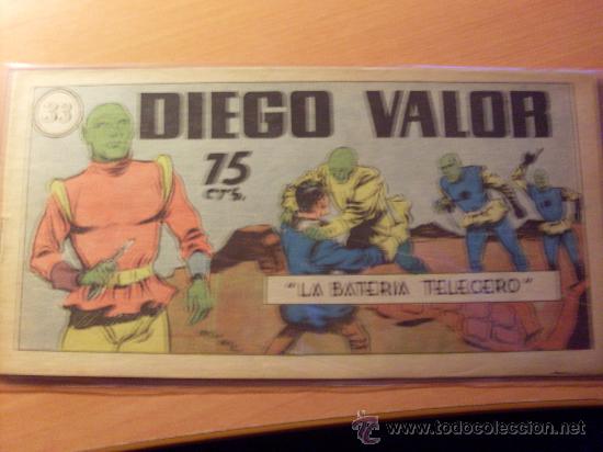 Tebeos: DIEGO VALOR PRIMERA SERIE N&ordm; 33( ORIGINAL ) (COB172) - Foto 1