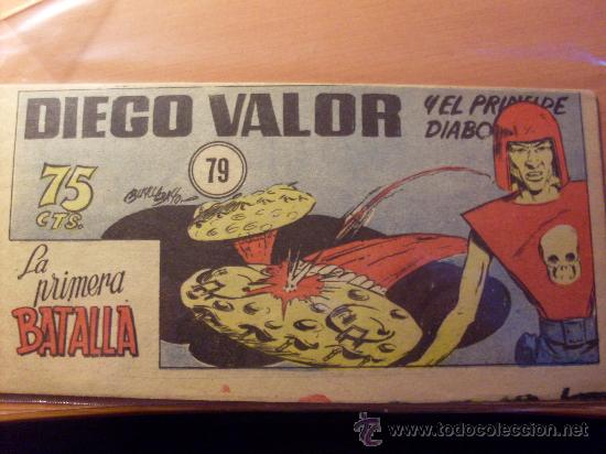 Tebeos: DIEGO VALOR PRIMERA SERIE N&ordm; 79 ( ORIGINAL ) (COB172) - Foto 1
