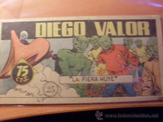 Tebeos: DIEGO VALOR PRIMERA SERIE N&ordm; 25 ( ORIGINAL ) (COB172) - Foto 1