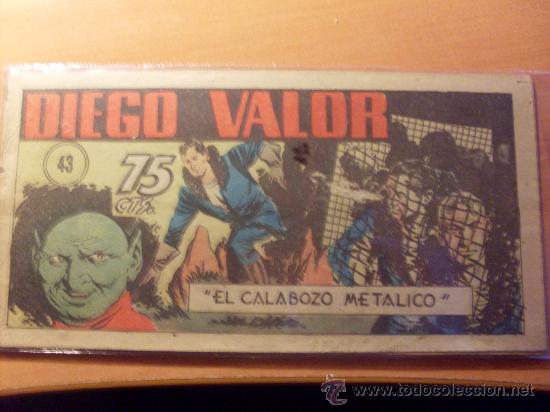 Tebeos: DIEGO VALOR PRIMERA SERIE N&ordm; 43 ( ORIGINAL ) (COB172) - Foto 1