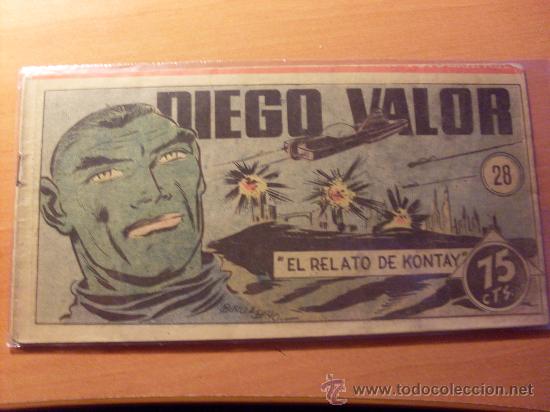 Tebeos: DIEGO VALOR PRIMERA SERIE N&ordm; 28 ( ORIGINAL ) (COB172) - Foto 1