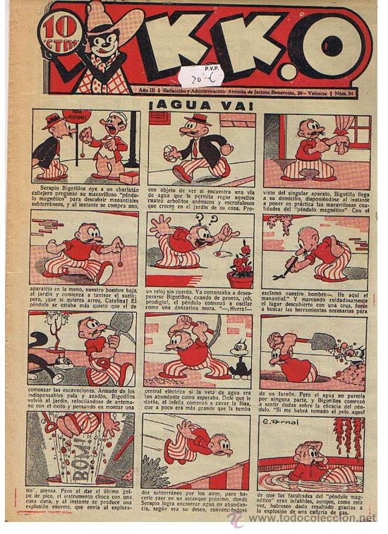 Tebeos: K. K. O. n&ordm; 84. Guerri 1932. - Foto 1