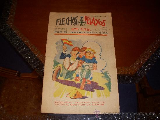 Tebeos: FLECHAS Y PELAYOS N&ordm; 7, 25 CTS - Foto 1