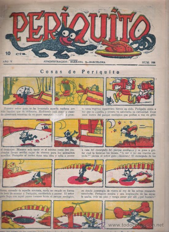 Tebeos: Periquito n&ordm;  164.  Marco 1927. - Foto 1