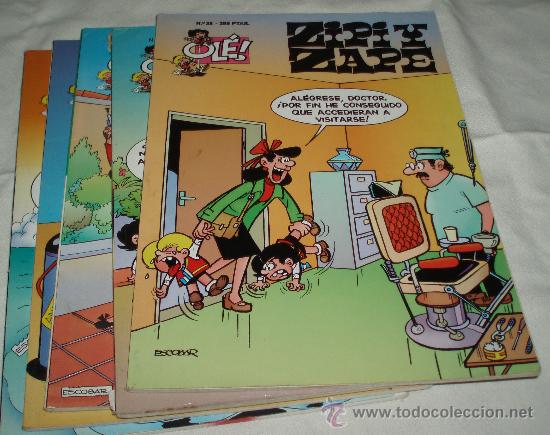 Tebeos: lote de cinco tebeos de zipi y zape - Foto 1