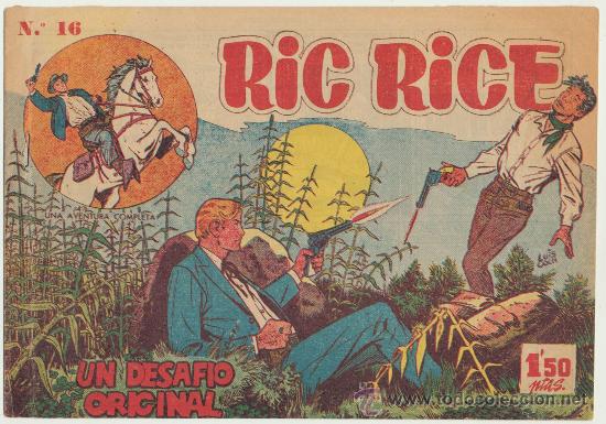 Tebeos: Ric Rice n&ordm;  16. Creo 1959. - Foto 1