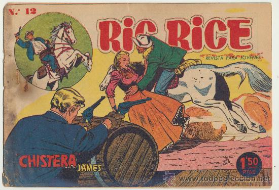 Tebeos: Ric Rice n&ordm; 12. 1959 ?. SIN ABRIR - Foto 1
