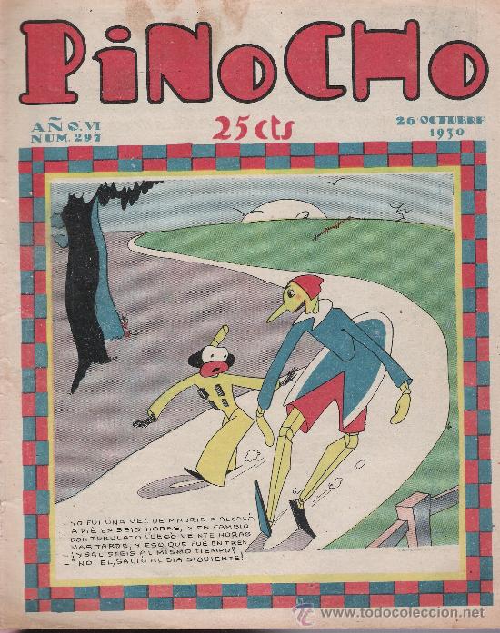 Tebeos: Pinocho n&ordm;   297. Editorial Calleja 1925. - Foto 1