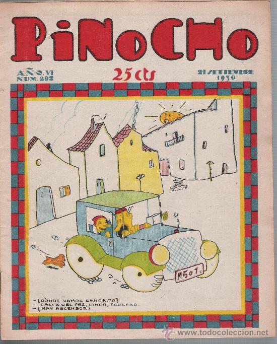 Tebeos: Pinocho n&ordm;   222. Editorial Calleja 1925. - Foto 1