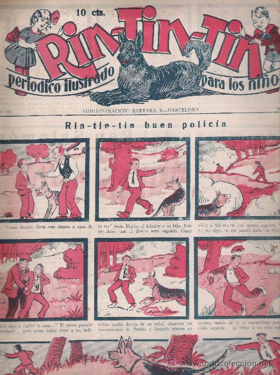 Tebeos: Rin Tin Tin n&ordm;  120. Marco 1930. - Foto 1
