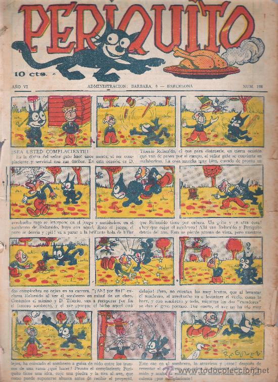 Tebeos: Periquito n&ordm;  198. Marco 1927. - Foto 1