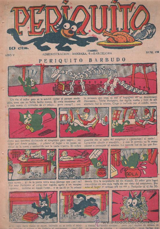 Tebeos: Periquito n&ordm;  178. Marco 1927. - Foto 1