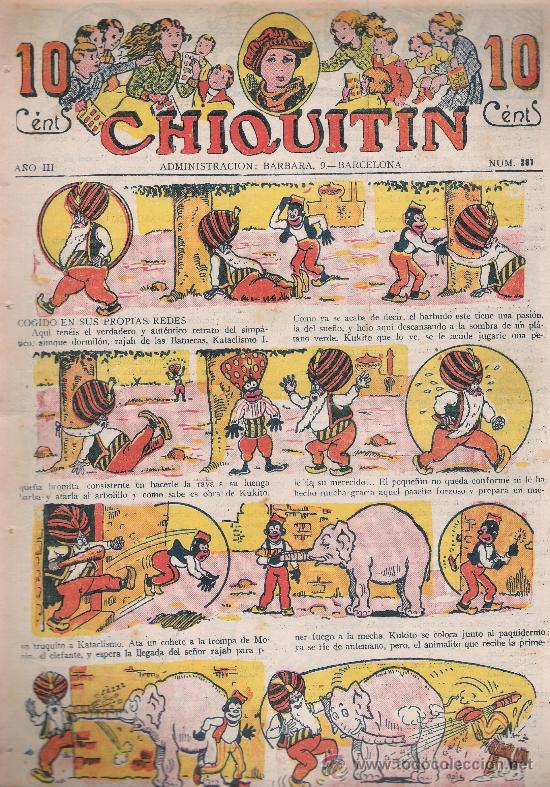 Tebeos: Chiquit&iacute;n n&ordm;  287. Marco 1925. - Foto 1