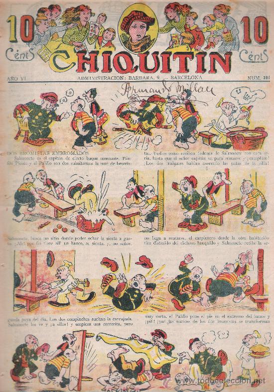 Tebeos: Chiquit&iacute;n n&ordm;  291. Marco 1925. - Foto 1
