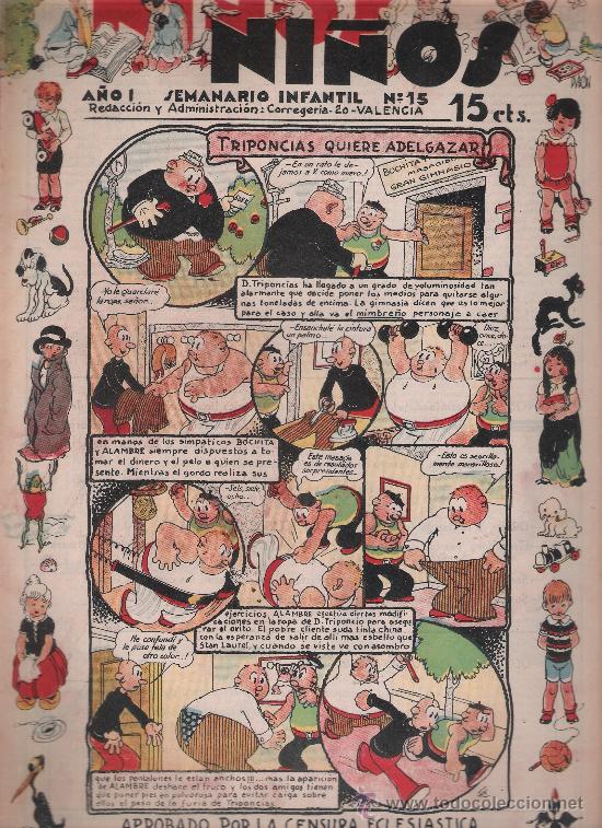Tebeos: Ni&ntilde;os n&ordm;  15. La Gutemberg 1935. - Foto 1