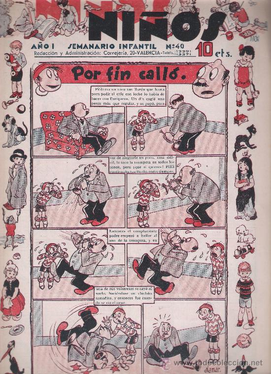 Tebeos: Ni&ntilde;os n&ordm;  40. La Gutemberg 1935. - Foto 1
