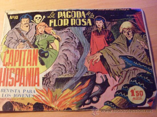 Tebeos: CAPITAN HISPANIA N&ordm; 10 ( ORIGINAL ED. CREO ) (COB169) - Foto 1