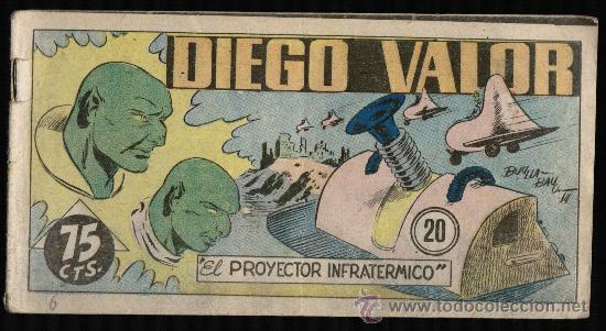 Tebeos: DIEGO VALOR Y EL PRINCIPE DIABOLICO N&ordm; 20 - Foto 1
