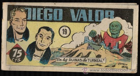 Tebeos: DIEGO VALOR Y EL PRINCIPE DIABOLICO N&ordm; 19 - Foto 1