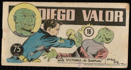 Tebeos: DIEGO VALOR Y EL PRINCIPE DIABOLICO N&ordm; 16 - Foto 1