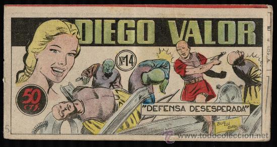 Tebeos: DIEGO VALOR Y EL PRINCIPE DIABOLICO N&ordm; 14 - Foto 1