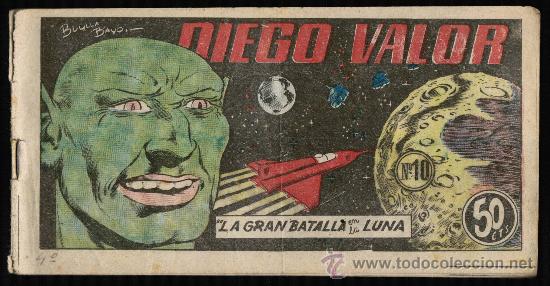 Tebeos: DIEGO VALOR Y EL PRINCIPE DIABOLICO N&ordm; 10 - Foto 1