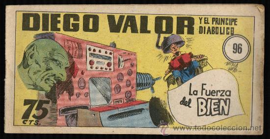 Tebeos: DIEGO VALOR Y EL PRINCIPE DIABOLICO N&ordm; 96 - Foto 1