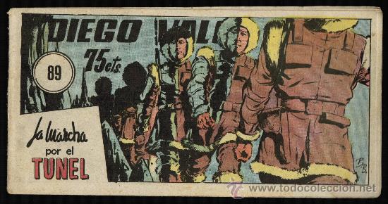 Tebeos: DIEGO VALOR Y EL PRINCIPE DIABOLICO N&ordm; 89 - Foto 1