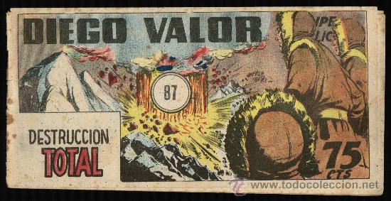 Tebeos: DIEGO VALOR Y EL PRINCIPE DIABOLICO N&ordm; 87 - Foto 1