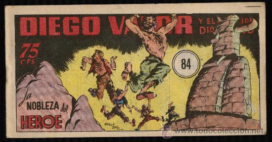 Tebeos: DIEGO VALOR Y EL PRINCIPE DIABOLICO N&ordm; 84 - Foto 1