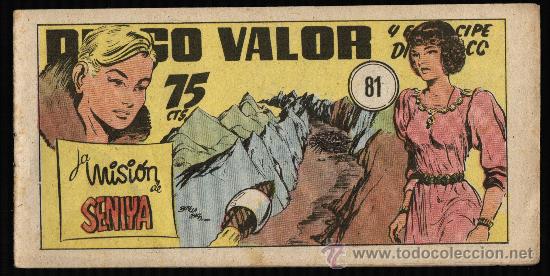 Tebeos: DIEGO VALOR Y EL PRINCIPE DIABOLICO N&ordm; 81 - Foto 1